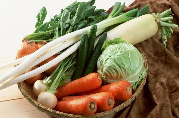 chudnutie zeleniny