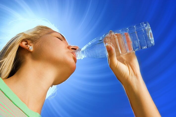 pitná voda na chudnutie