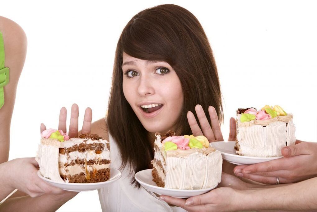 sladkosti a škrobové jedlá zasahujú do chudnutia